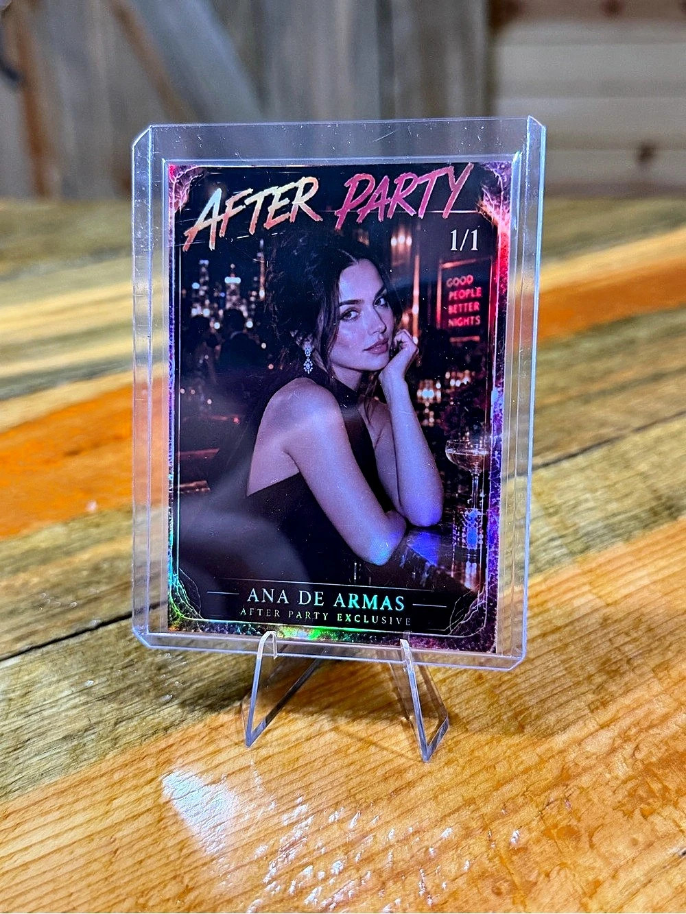 Ana De Armas After Party Exclusive 1/1 Custom Card
